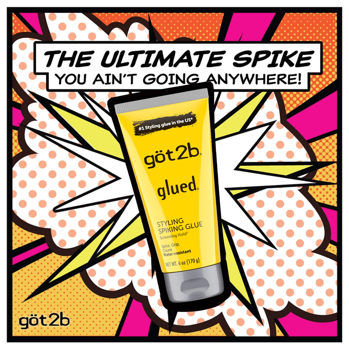 got2b glued unscented label closeup highlighting fragrance-free formula for sensitive users
