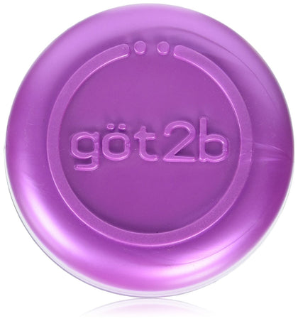 Got2B Playful pomade front jar showing label and compact travel size benefit