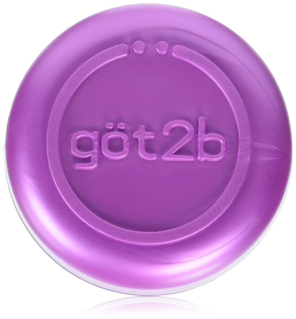 Got2B Playful pomade front jar showing label and compact travel size benefit