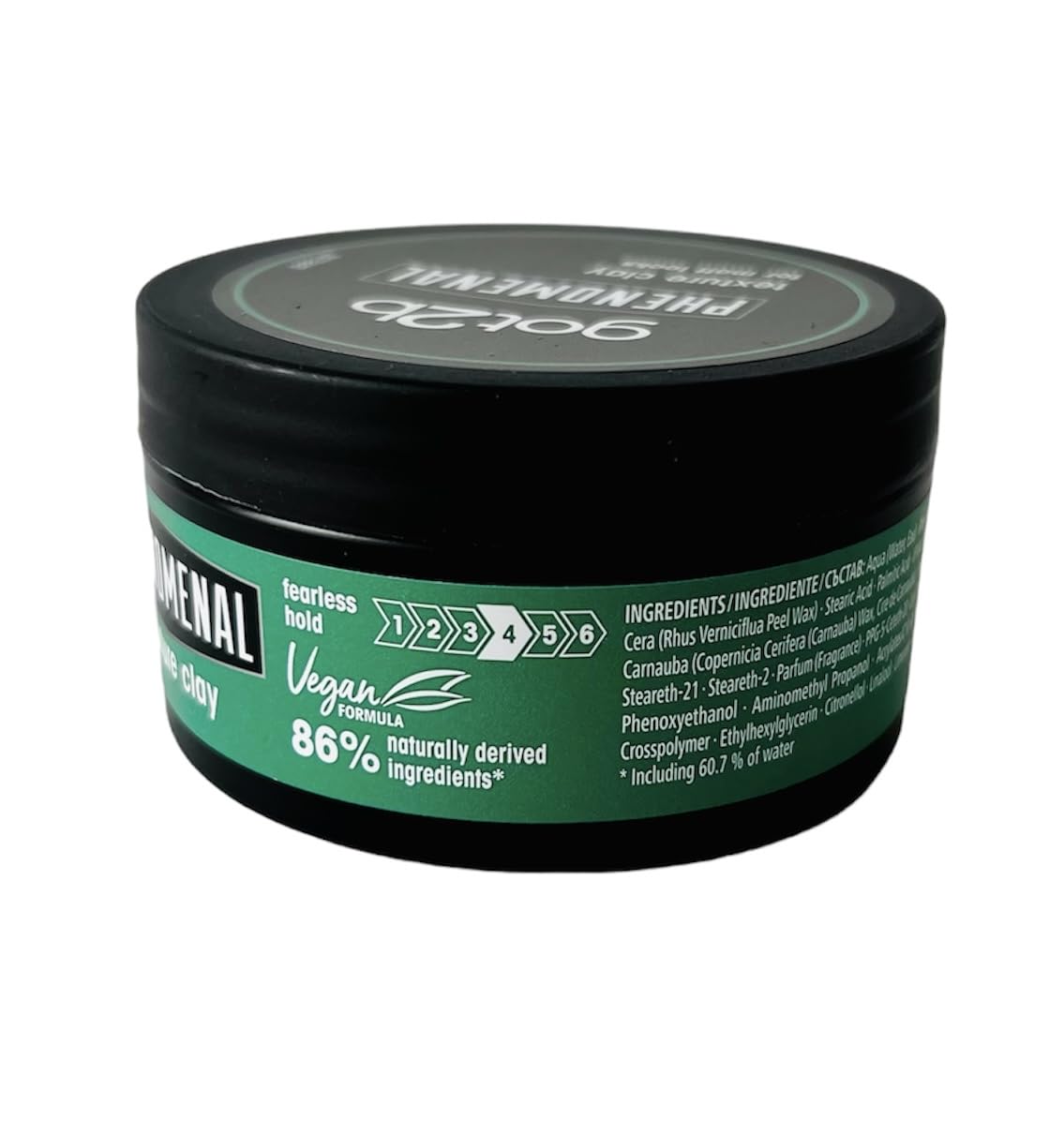Got2B 100ml jar beside a ruler showing compact travel-friendly benefit