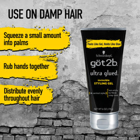 got2b gel on hands demonstrating easy application and precise control