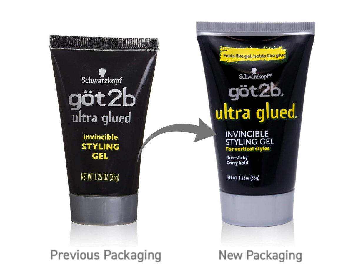 Got2B being applied to hair demonstrating precise styling control