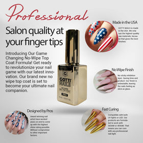 Gotti Nails lifestyle hands holding cup showing durable glossy finish in daily use