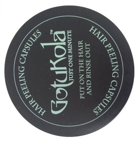 Gotukola jar on bathroom shelf suggesting at-home spa benefit
