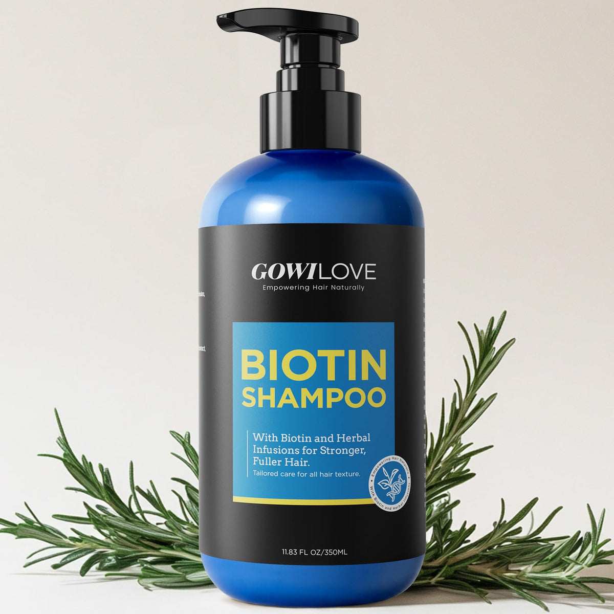GOWILOVE front bottle showing label and size for clear product identification and trust
