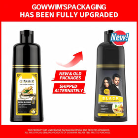 gowwim applying shampoo to damp hair for fast five-minute color application