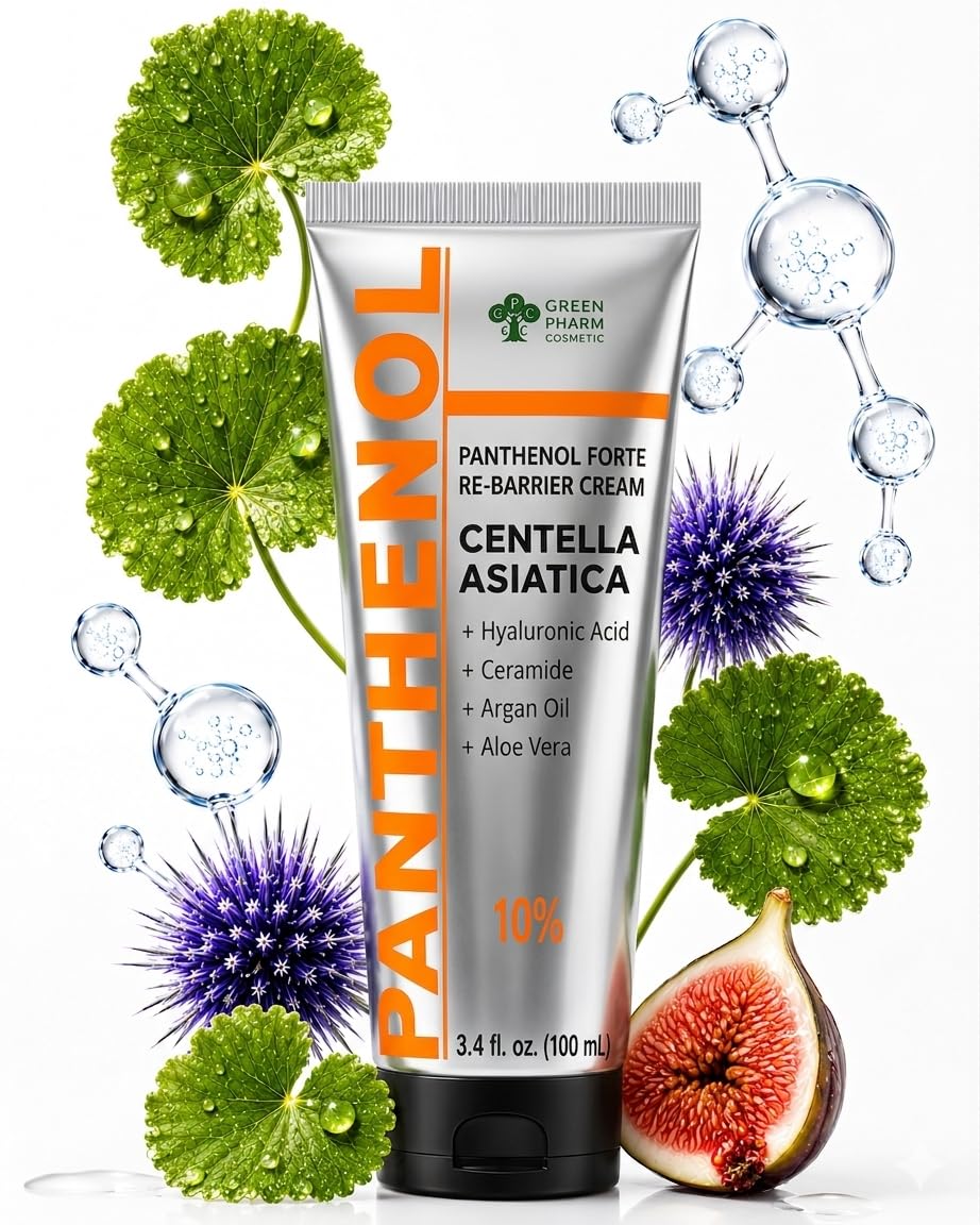 GPC GREEN PHARM COSMETIC front packaging showing calming recovery cream benefit