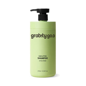 grab!ty front packaging showing bottle and benefits for instant volume