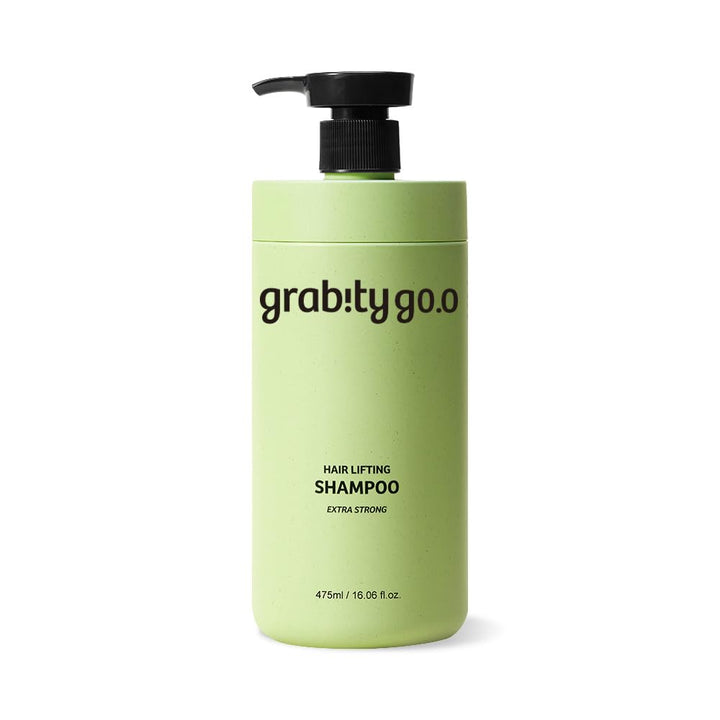 grab!ty front packaging showing bottle and benefits for instant volume