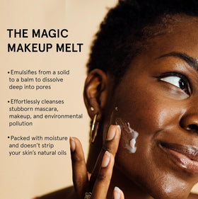 grace & stella application demonstration on face removes makeup without tugging