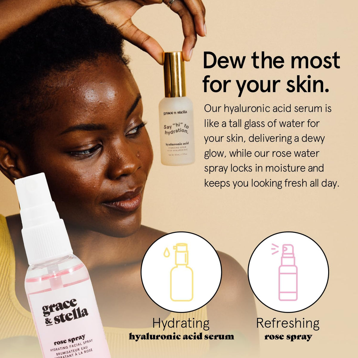 grace & stella dead sea mud mask in bowl deep-cleansing pores
