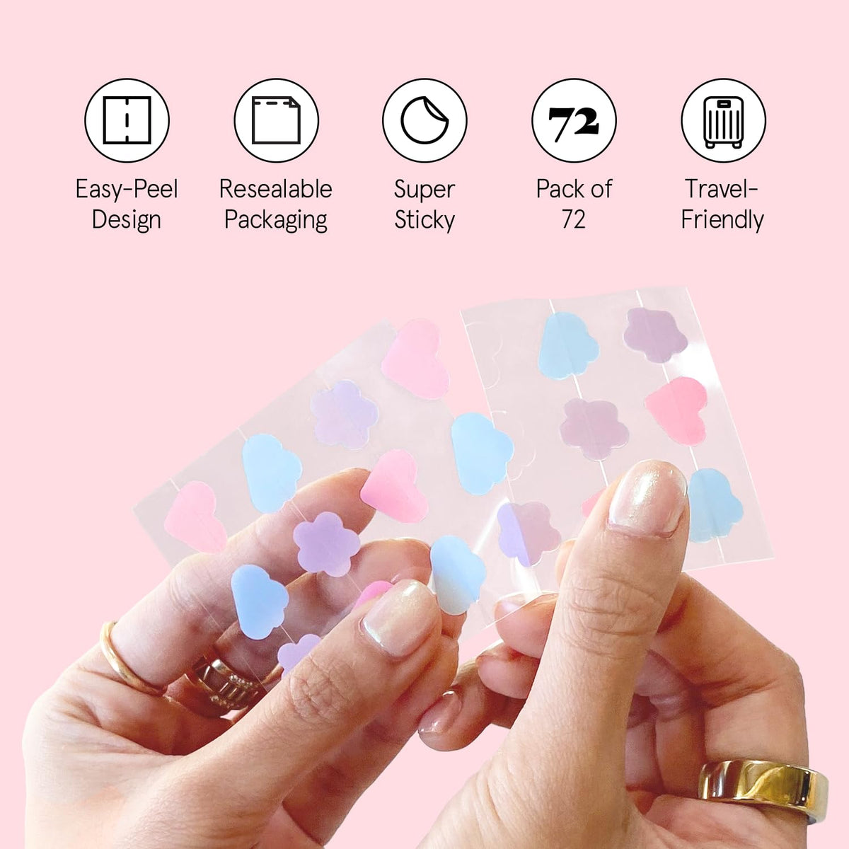 grace & stella dermatologist-tested badge on product layout for trusted safety