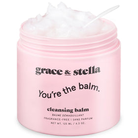 grace & stella jar front packaging shows clean branding and easy scoop access
