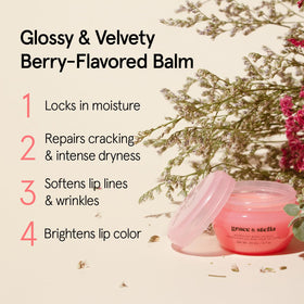 grace & stella label close-up highlighting clean vegan ingredients