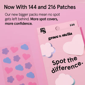 grace & stella patch visible while sleeping showing overnight absorption benefit