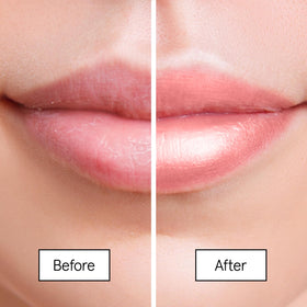 grace & stella lip swatch showing berry tint and nourishing finish