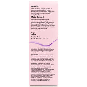grace & stella packaging detail showing recyclable materials and care