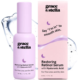 grace & stella front bottle view showing clean branding and benefit