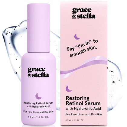 grace & stella front bottle view showing clean branding and benefit