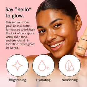 grace & stella dropper releasing serum showing precise application benefit