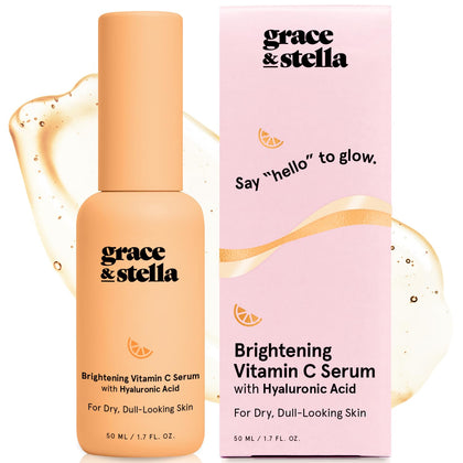 grace & stella bottle front label showing product clarity and benefits