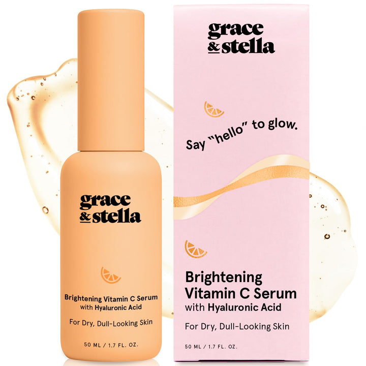 grace & stella bottle front label showing product clarity and benefits