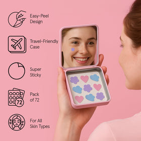 grace & stella next to coin showing compact size and portability