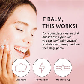 grace & stella melted balm texture close-up demonstrating glide and absorption