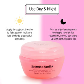 grace & stella lip butter in a purse and airplane tray for travel convenience