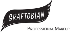 Graftobian professional workstation with palette used on a makeup client