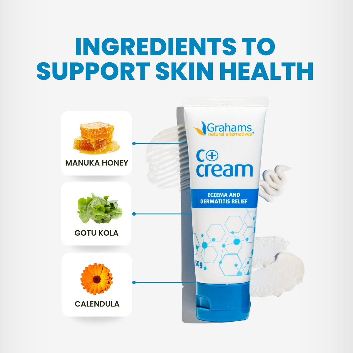 Grahams Natural next to common items to show size and portability benefit