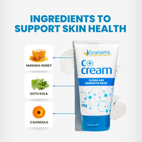 Grahams Natural tube cap and nozzle detail for easy dispensing