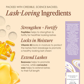 Grande Cosmetics GrandeMASCARA lifestyle image of woman applying mascara, natural defined lashes