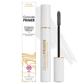 Grande Cosmetics GrandePRIMER front packaging showing product and benefits