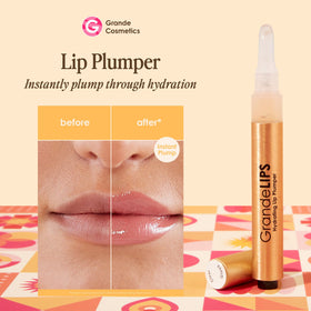 Grande Cosmetics Spicy Mauve wand applicator detail for precise, non-sticky application