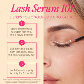 Grande lash products in hand to show actual size and travel-friendly convenience