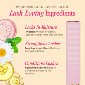 Grande Cosmetics label close-up highlighting peptide and oils