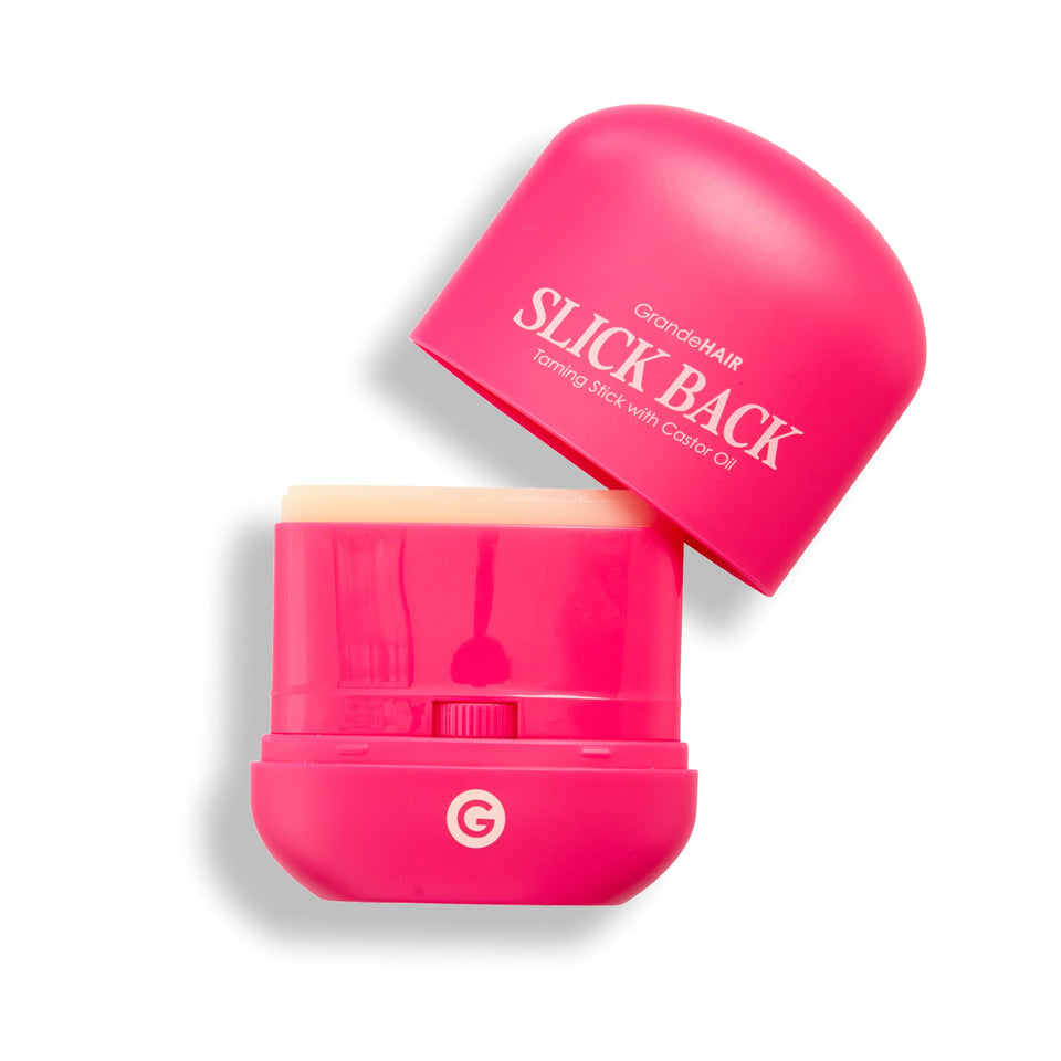 Grande Cosmetics GrandeHAIR front packaging showing compact stick and brand