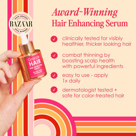 Grande Cosmetics ingredients display with peptides and vitamins showing nourishing benefit