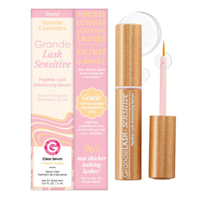 Grande Cosmetics front packaging showing product and benefits for fuller lashes