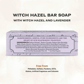 The Grandpa Soap Company close-up of bar texture and lather, gentle cleansing