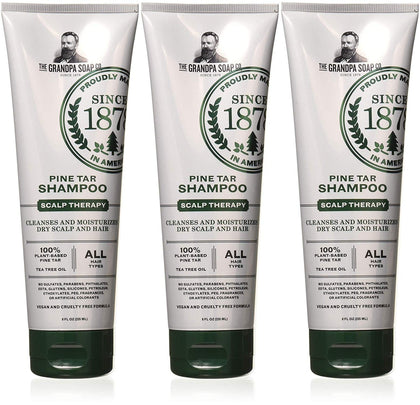 Grandpa's front packaging showing bottle and label, clear product benefit