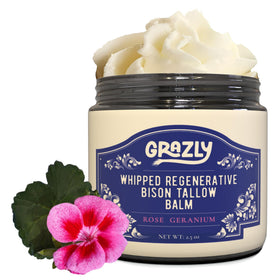 Grazly front jar 2.5oz showing compact moisturizer for travel