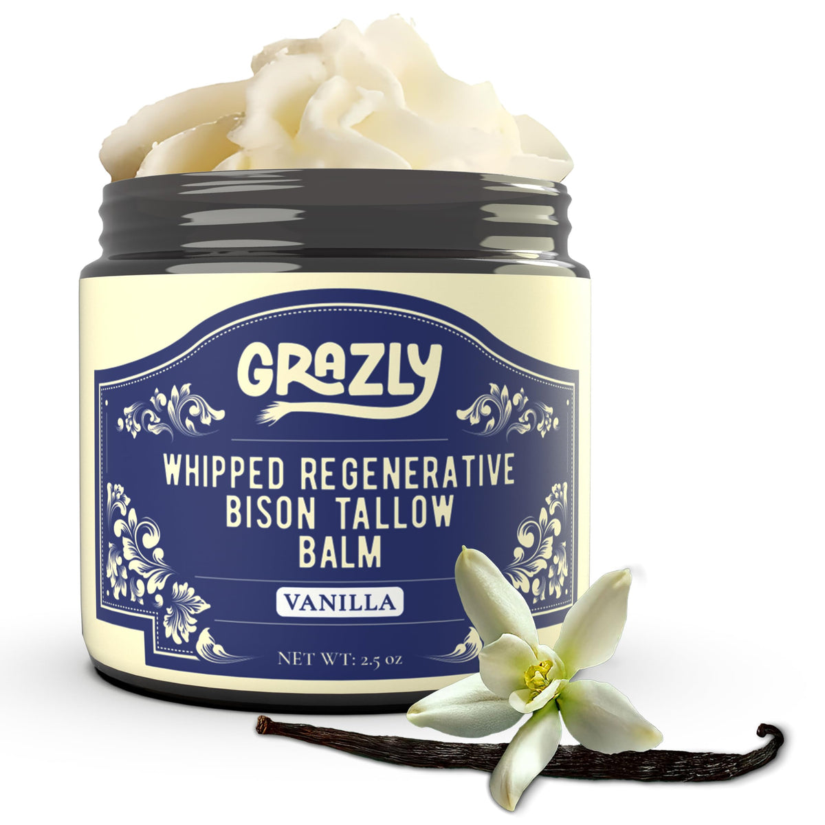 Grazly front jar shot showing clean packaging and nourishing balm