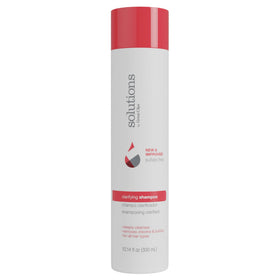GREAT CLIPS front label showing clarifying shampoo benefits and volume