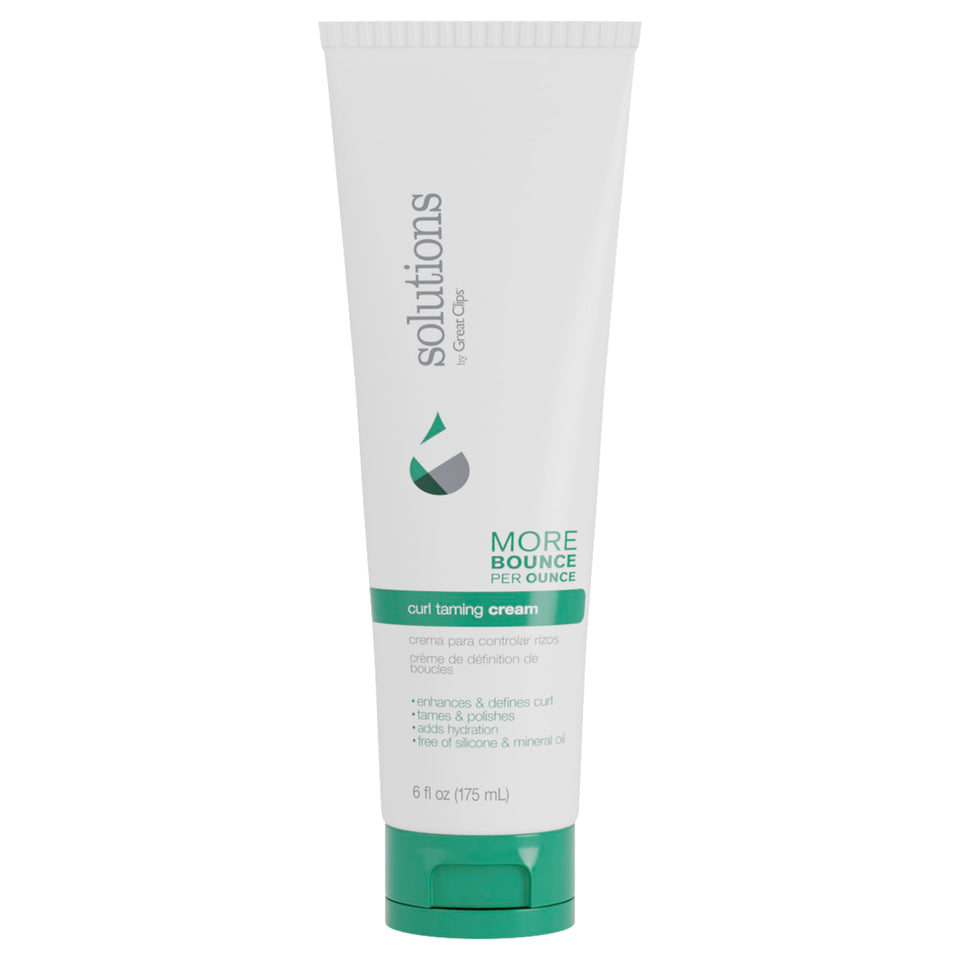 GREAT CLIPS front packaging showing 6oz cream and clear product benefits