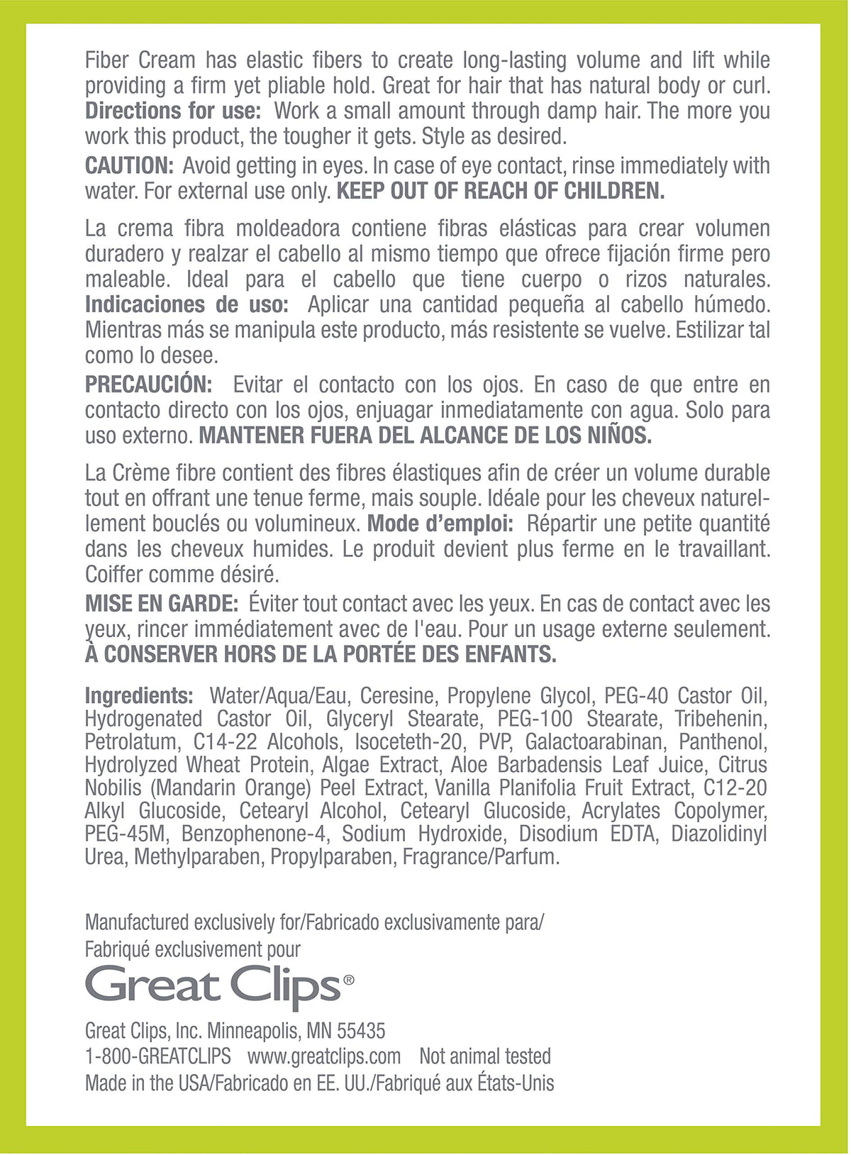 GREAT CLIPS styled curls in lifestyle scene showing defined, voluminous hair without crunch