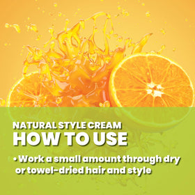 GREAT CLIPS smoothing facial hair with cream showing reduced frizz and added softness