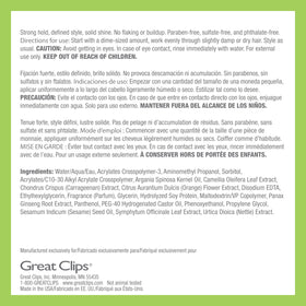 GREAT CLIPS orange and comfrey botanicals pictured to highlight conditioning benefits