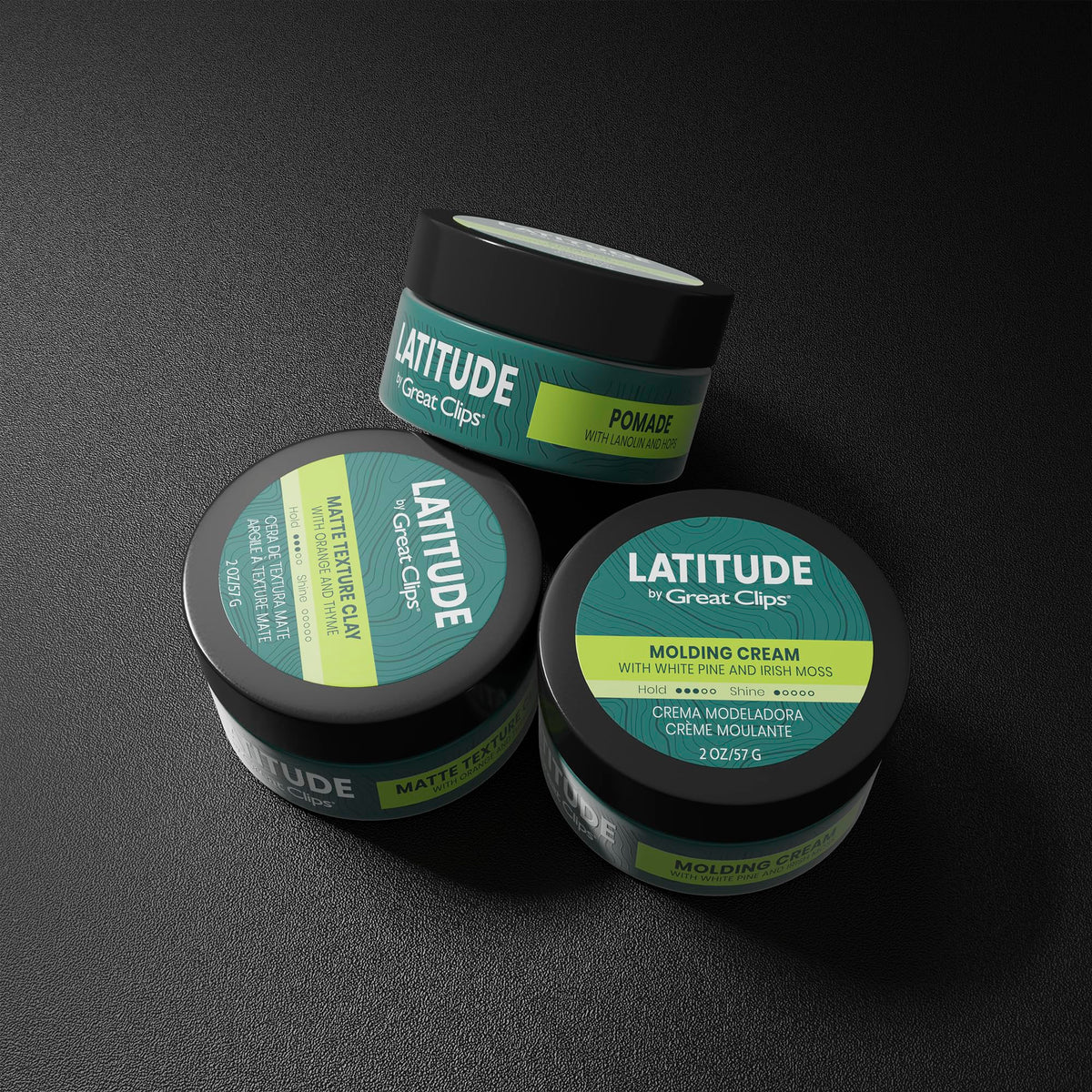 GREAT CLIPS on bathroom counter in lifestyle scene showing everyday use benefit
